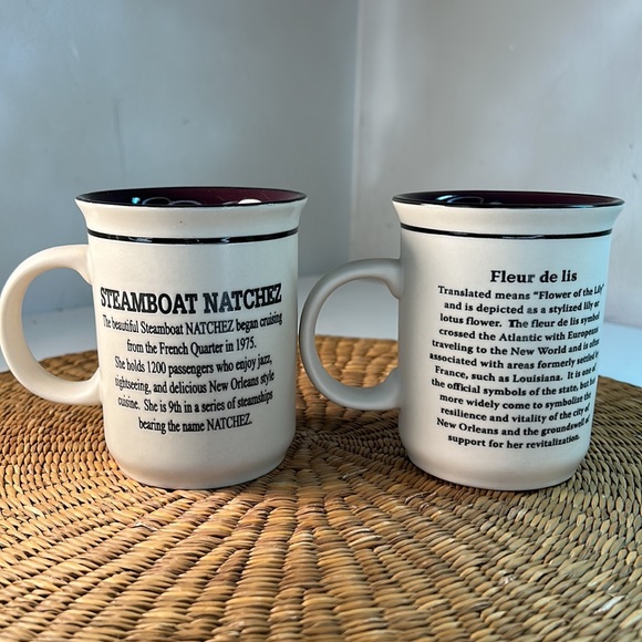 Set of Two New Orleans Coffee Cup Mugs - Picture 4 of 10